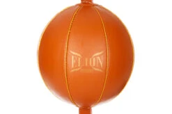 Ballon Double élastique - Cuir, Elion Paris -Martiaux Boutique ballon doubles attaches cuir noir marron elion 3