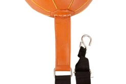 Ballon Double élastique - Cuir, Elion Paris -Martiaux Boutique ballon doubles attaches cuir noir marron elion 7