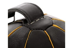 Ballon Double élastique - Cuir, Elion Paris -Martiaux Boutique ballon doubles attaches cuir noir marron elion 8