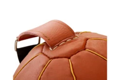 Ballon Double élastique - Cuir, Elion Paris -Martiaux Boutique ballon doubles attaches cuir noir marron elion 9