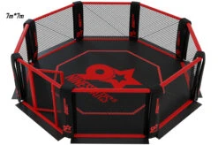 Cage MMA (personnalisable) - Au Sol, NineStars -Martiaux Boutique cage mma au sol haut de gamme ninestars 6