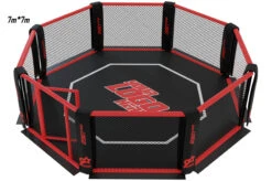 Cage MMA (personnalisable) - Au Sol, NineStars -Martiaux Boutique cage mma au sol haut de gamme ninestars 7