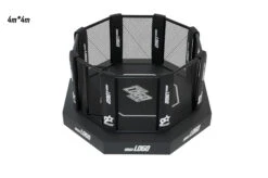 Martiaux Boutique -Martiaux Boutique cage mma sur plateforme avec sidewalk 1