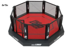 Cage MMA (personnalisable) - Plateforme & Sidewalk, NineStars -Martiaux Boutique cage mma sur plateforme avec sidewalk 3