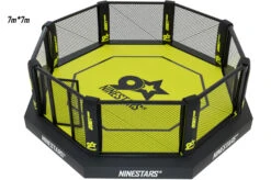 Cage MMA (personnalisable) - Plateforme & Sidewalk, NineStars -Martiaux Boutique cage mma sur plateforme avec sidewalk 6