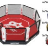Cage MMA (personnalisable) - Sur Plateforme, NineStars