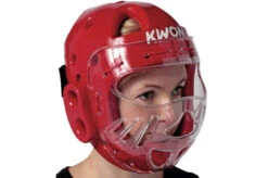 Casque MMA & Full-contact, Agréé WTF - Avec Visière, Kwon -Martiaux Boutique casque mma full contact agree wtf avec visiere kwon 3