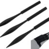 Dagues De Lancer Poignet, Acier Lesté - Lot De 3 (15 Cm) -Martiaux Boutique dagues de lancer pointe acier leste lot de 3