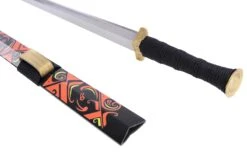 Épée Chu, Magnificent - Acier Damas, Forge LK Chen 16 Épée Chu, Magnificent - Acier Damas, Forge LK Chen -Martiaux Boutique epee chu magnificent acier damas forge lk chen 4