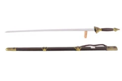 Epée Tai Ji, Tai Chi «Fu Lu», Section Diamant, Semi Flexible -Martiaux Boutique epee fulu 5
