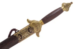 Epée Tai Ji, Tai Chi «Fu Lu», Section Diamant, Semi Flexible -Martiaux Boutique epee fulu 9