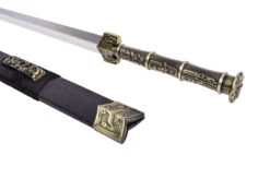 Épée Han YinNeng - Poignée Bronze, Rigide -Martiaux Boutique epee han heineng poignee bronze rigide 3