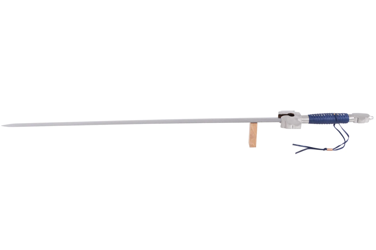 Épée Ming, Gale Wind - Acier Damas, Forge LK Chen 11 Épée Ming, Gale Wind - Acier Damas, Forge LK Chen – Image 9