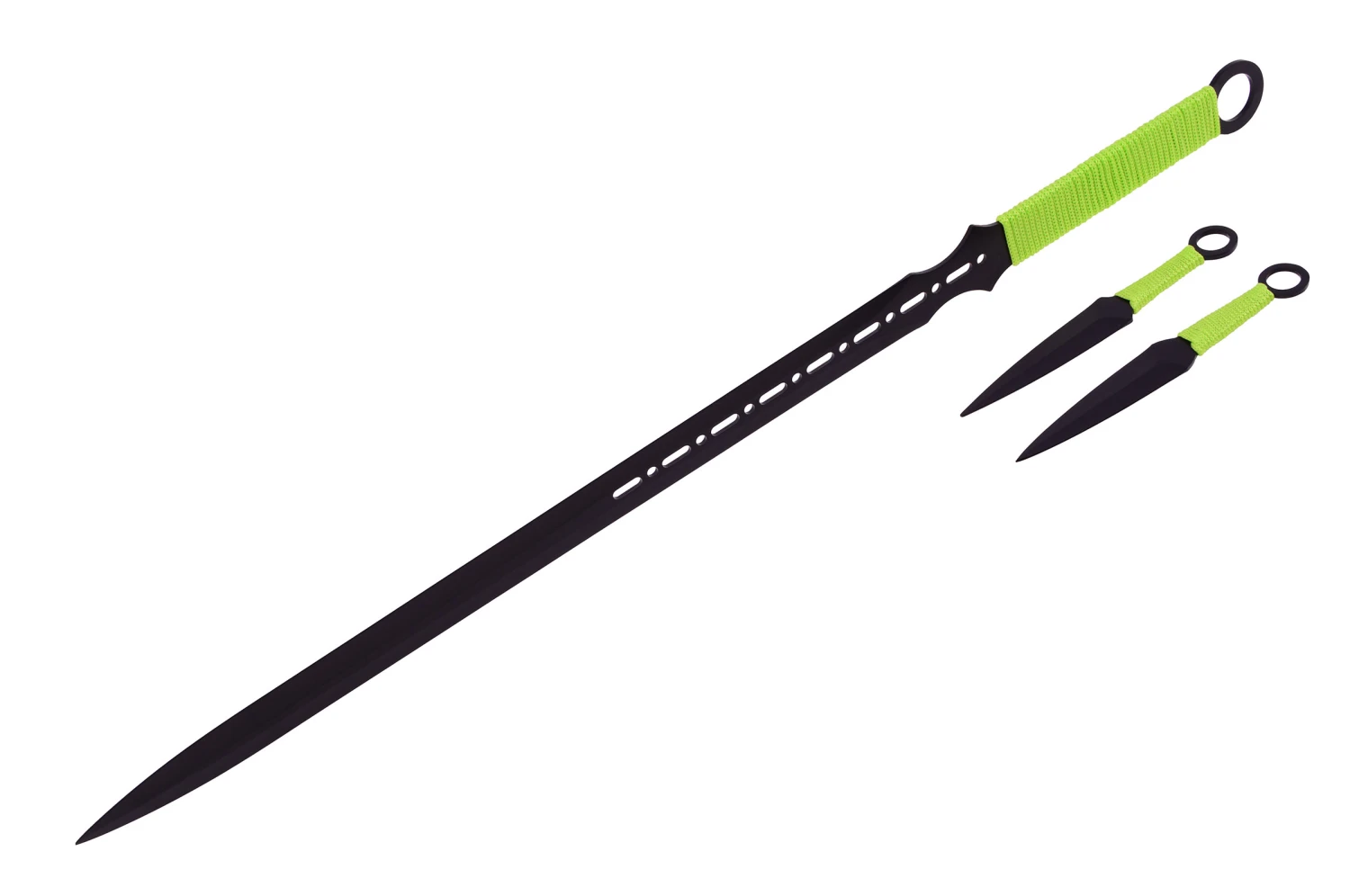 Épée Ninja Avec Deux Kunai 4 Épée Ninja Avec Deux Kunai – Image 2