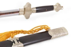 Épée Tai'e - Acier Damas, Aiguisée, Shen Guang Long -Martiaux Boutique epee tai e acier damas rigide aiguisee 2