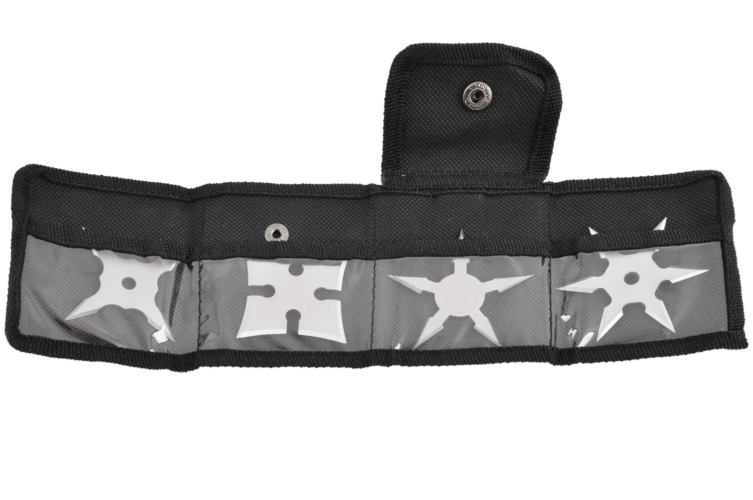 Étoiles Ninja Shuriken, Acier Inoxydable, Petit Modèle - Lot De 4 4 Étoiles Ninja Shuriken, Acier Inoxydable, Petit Modèle - Lot De 4 – Image 2