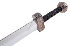 Glaive Gladiateur - Fleur De Lys, Polypropylène Chromé -Martiaux Boutique glaive gladiateur fleur de lys polypropylene chrome 2