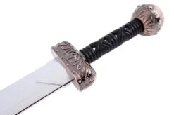 Glaive Gladiateur - Fleur De Lys, Polypropylène Chromé -Martiaux Boutique glaive gladiateur fleur de lys polypropylene chrome 5