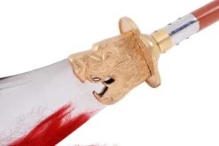 Hallebarde Démontable Guan Dao, à Garde Fine & Lame Large - Rigide -Martiaux Boutique hallebarde demontable guan dao a garde fine lame large rigide 4