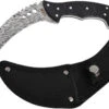 Karambit, Black & White Damascus, 22 Cm -Martiaux Boutique karambit black white damascus 22 cm