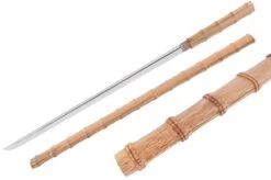[Déstock] Katana Droit, Bambou - Rigide Aiguisé (fissuré)