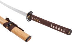 Katana Fudoshin, Bois Naturel - Aiguisé -Martiaux Boutique katana fudoshin bois naturel aiguise 2