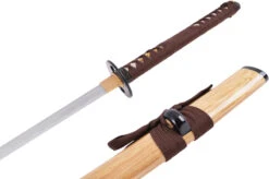 Katana Fudoshin, Bois Naturel - Aiguisé -Martiaux Boutique katana fudoshin bois naturel aiguise 3