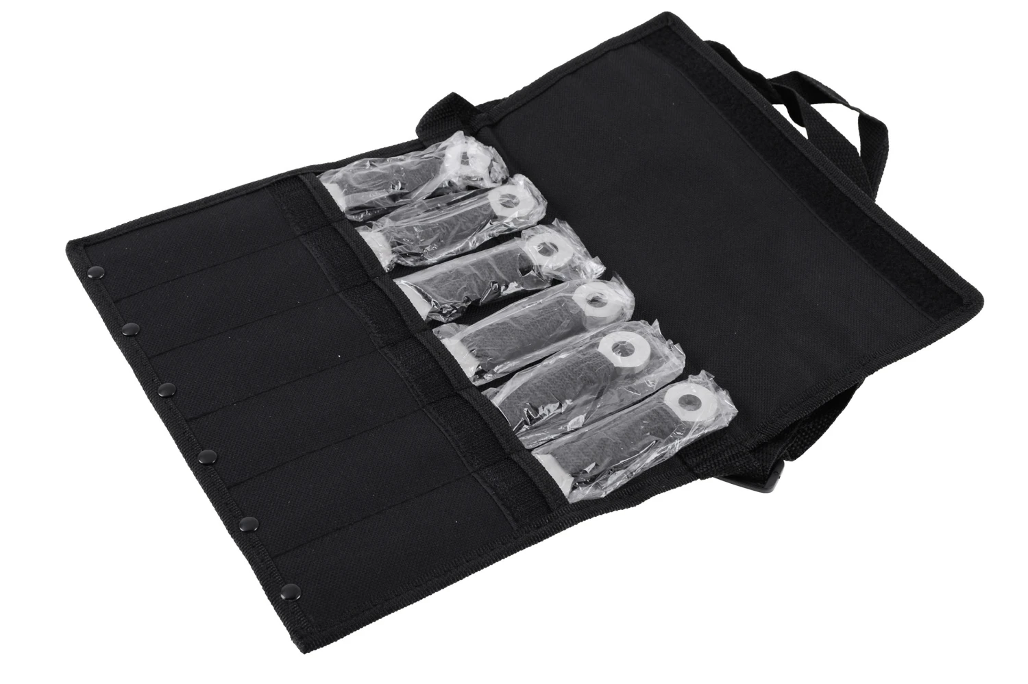 Kunai Inox, Chromé & Tressage Noir - Lot De 6 (20 Cm) 4 Kunai Inox, Chromé & Tressage Noir - Lot De 6 (20 Cm) – Image 2