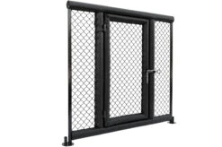 Martiaux Boutique -Martiaux Boutique panneau de cage mma avec porte haut de gamme ninestars 1