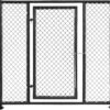 Panneau De Cage MMA, Avec Porte - NineStars -Martiaux Boutique panneau de cage mma avec porte ninestars