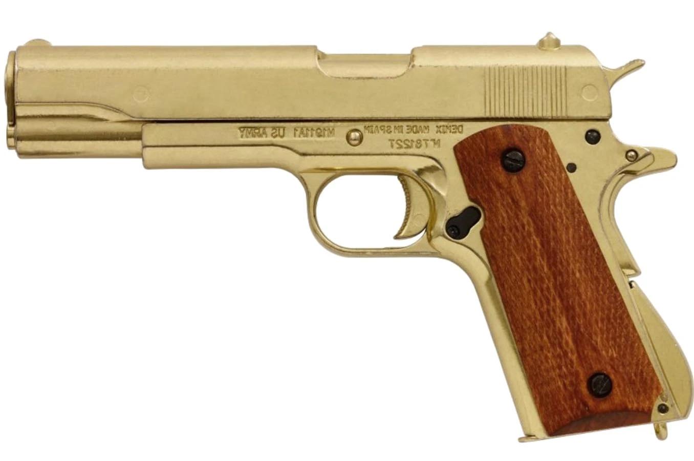 Pistolet Acier, Crosse Bois - Réplique M1911 5 Pistolet Acier, Crosse Bois - Réplique M1911 – Image 3