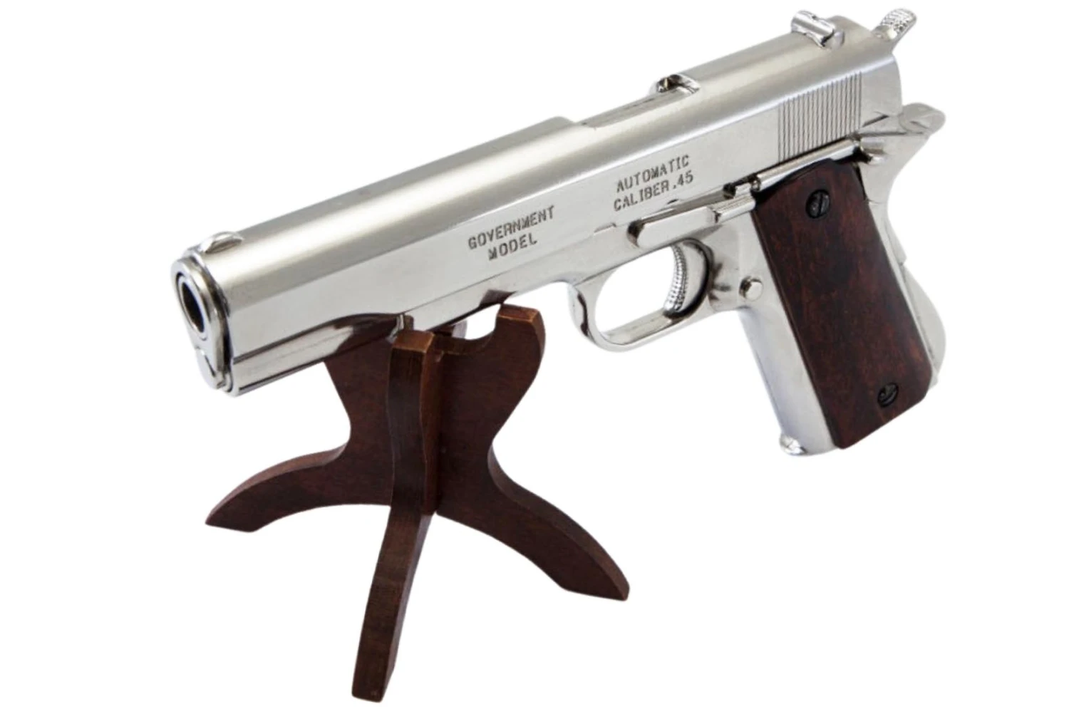Pistolet Acier, Crosse Bois - Réplique M1911 7 Pistolet Acier, Crosse Bois - Réplique M1911 – Image 5