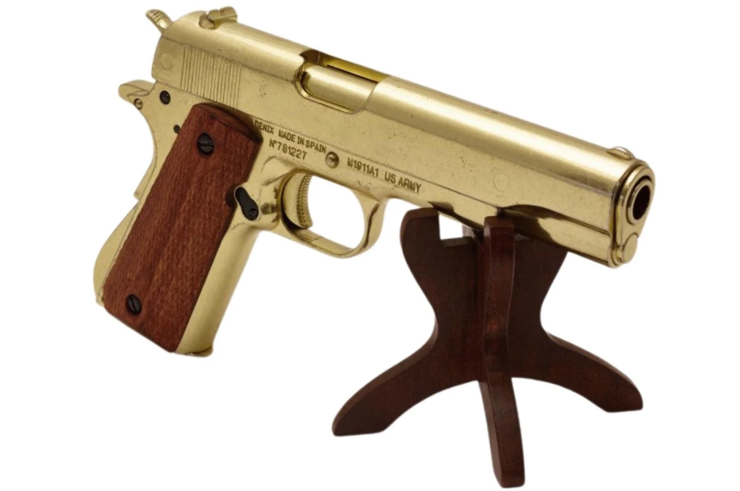 Pistolet Acier, Crosse Bois - Réplique M1911 12 Pistolet Acier, Crosse Bois - Réplique M1911 – Image 10