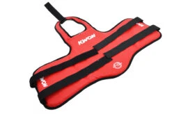 Plastron Sanda - Réversible Noir/rouge, Kwon -Martiaux Boutique plastron reversible sanda kwon 2