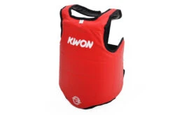 Plastron Sanda - Réversible Noir/rouge, Kwon -Martiaux Boutique plastron reversible sanda kwon 3