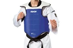 Plastron Taekwondo WTF Réversible, Kwon -Martiaux Boutique plastron reversible taekwondo wtf kwon 3