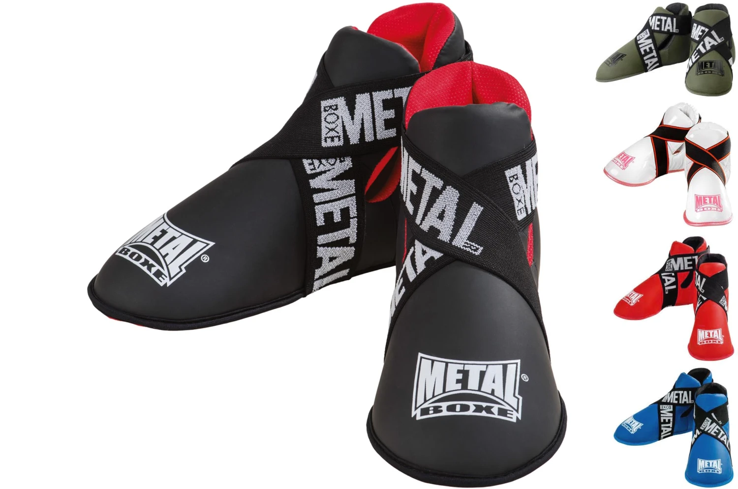 Protège Pieds, Full Contact - MB165, Metal Boxe 3 Protège Pieds, Full Contact - MB165, Metal Boxe