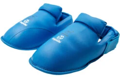 Protège-tibias & Pieds WKF, Amovibles, Hayashi 13 Protège-tibias & Pieds WKF, Amovibles, Hayashi -Martiaux Boutique protege tibias et pieds karate wkf hayashi 3