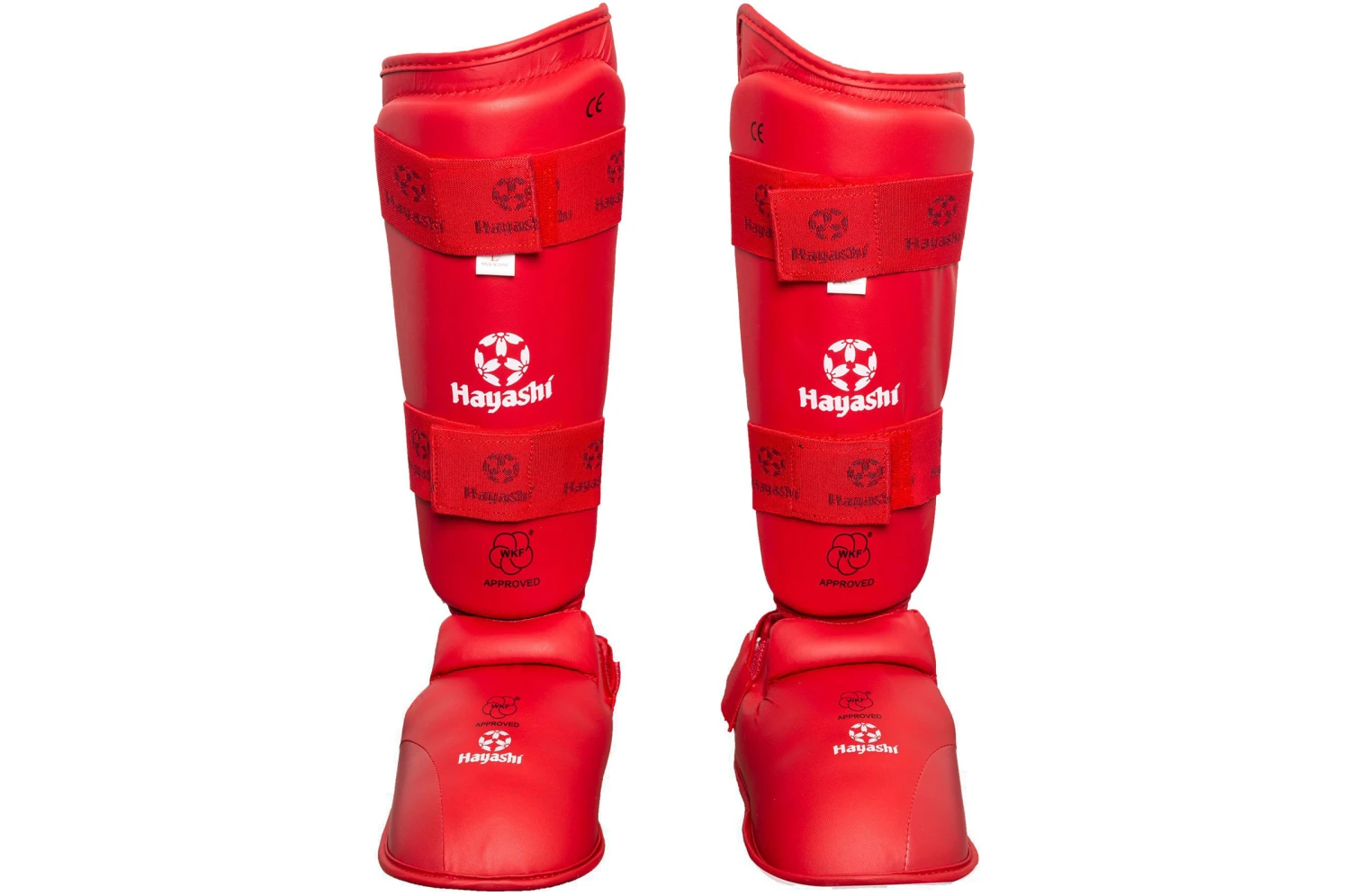 Protège-tibias & Pieds WKF, Amovibles, Hayashi 7 Protège-tibias & Pieds WKF, Amovibles, Hayashi – Image 5