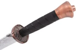 Sabre Da Dao - Black Dragon, Polypropylène Chromé -Martiaux Boutique sabre da dao black dragon chrome polypropylene 4