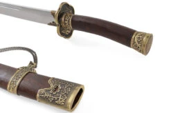 Sabre De La Dynastie Qing - Rigide Aiguisé -Martiaux Boutique sabre de la dynastie qing milieu de gamme 3