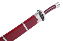 Sabre Entraînement Kungfu, Avec Fourreau, Rouge/Argent - Semi Flexible 21 Sabre Entraînement Kungfu, Avec Fourreau, Rouge/Argent - Semi Flexible -Martiaux Boutique sabre entrainement kungfu avec fourreau rougeargent semi flexible 9