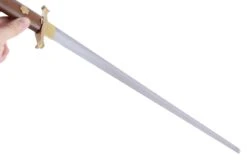 Sabre Tang, Palatial - Acier Damas, Forge LK Chen -Martiaux Boutique sabre tang palatial acier damas forge lk chen 6