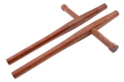 Tonfas Okinawa, Bois - Arrondi 51 Cm